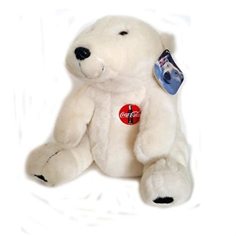 coca cola white polar bear 12" plush 1993 - Walmart.com - Walmart.com