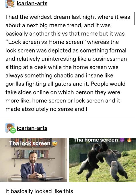 Sounds like a good meme idea : r/tumblr