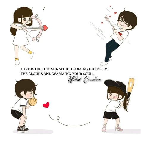 Dps Couple Dp Cartoon - Michelle Writesya