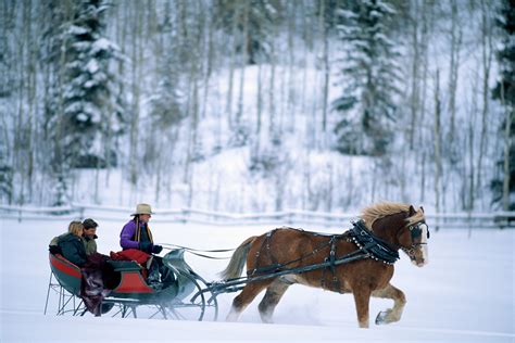 Take a Romantic Sleigh Ride in Utah