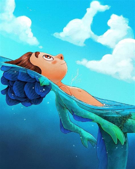 Luca Disney Pixar Fanart | Disney, Fan art, Disney pixar