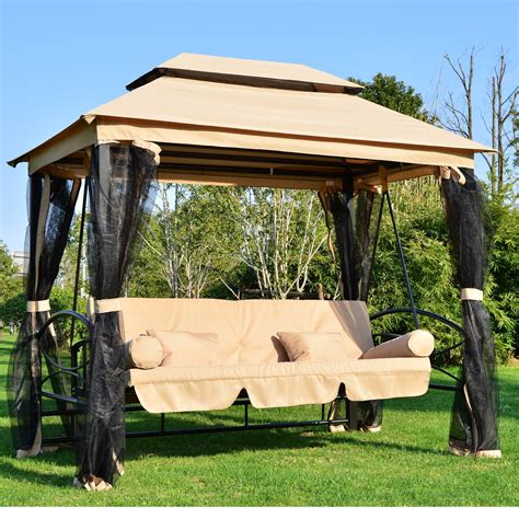 Outsunny Patio Porch Swing Canopy & Reviews | Wayfair