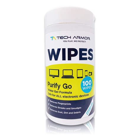 Tech Armor Cleaning Wipes - Screen Cleaning Wipes For TV Screen Cleaner ...