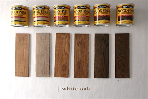 Minwax Wood Stain Color Chart Different Wood - Image to u