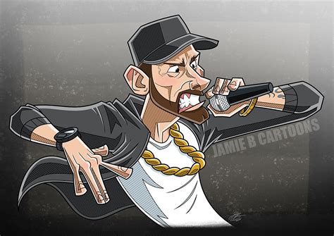 Eminem Wall Art Print, Fan Art Illustration - Etsy UK