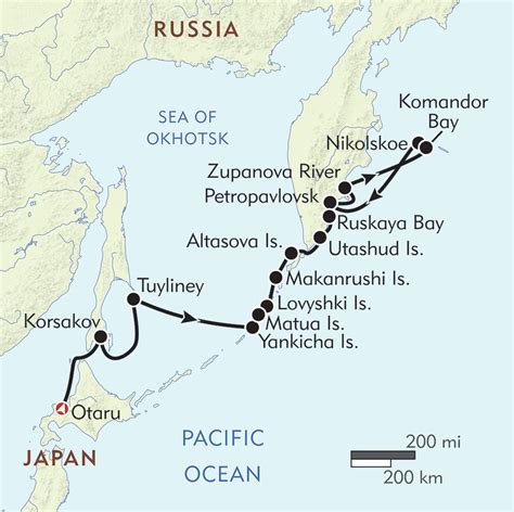 Russian Far East route-map | Route map, Trip, Otaru