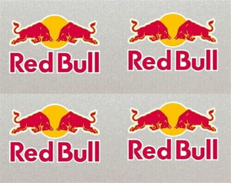 Red Bull Motor Bike, Car Board Helmet Stickers Set - India | Ubuy