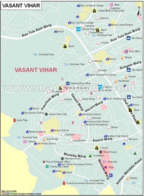 Vasant Vihar Map