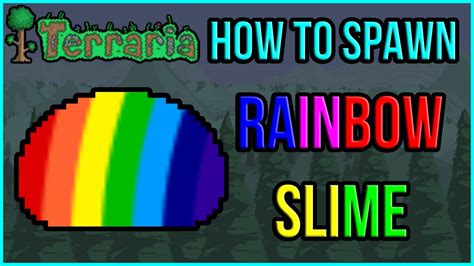 Rainbow Slime Terraria ~ Slime Terraria Village | Klasrisase