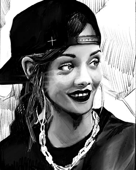 Portrait of Rihanna, feel free to comment and leave feedback. Thank you ...