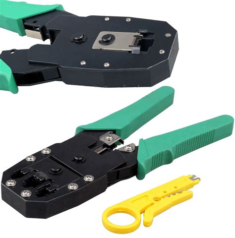 RJ45 Cat5e Cat6 Cat7 Network Ethernet Cable Crimping Crimp Cutter Stripper Tool | eBay