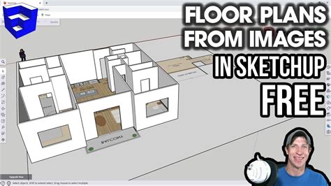 How To Draw A Floorplan In Google Sketchup | Floor Roma