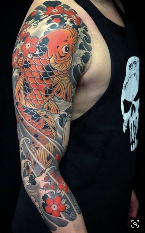 26++ Awesome Japanese koi tattoo sleeve image ideas