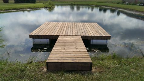 Floating Dock Completed | Floating dock, Diy dock, Building a dock