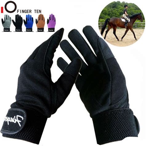 Waterproof Smooth Children’s Equestrian Gloves for Horse Riding