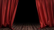 Red Stage Curtain Backdrop Free Stock Photo - Public Domain Pictures