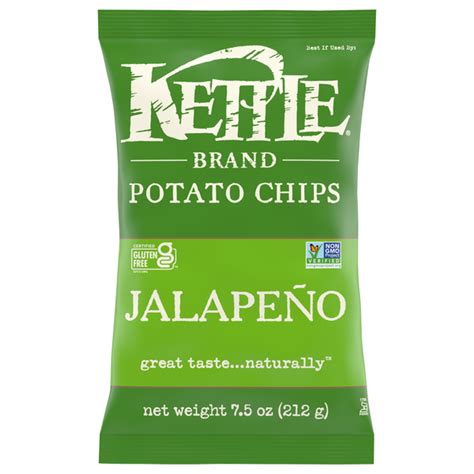 Save on Kettle Brand Potato Chips Jalapeno Gluten Free Order Online Delivery | Food Lion