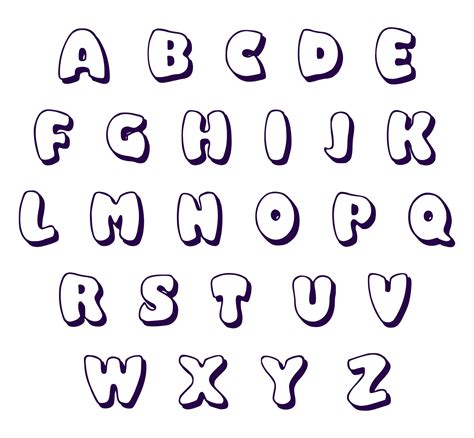 Font Styles Alphabet - 20 Free PDF Printables | Printablee