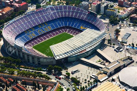 Camp Nou Stadium View