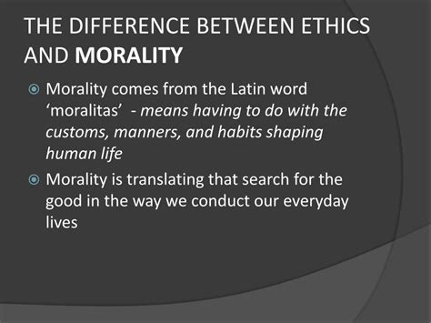 PPT - ETHICS AND MORALITY Chapter 1: why be ethical? PowerPoint Presentation - ID:2672715