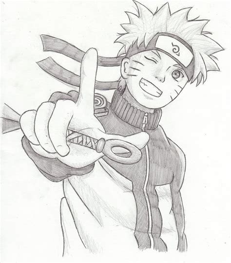 Naruto Pencil Drawing Image Naruto Anime Drawing Naruto Anime Drawings In Pencil Drawn Naruto ...