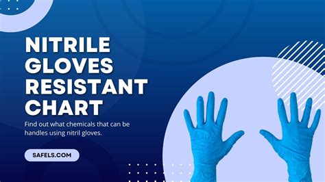 Nitrile Gloves Chemical Resistant Chart - A Quick Guide