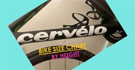 Cervelo Size Chart - P2, P3, Aspero, S5, Celedonia, & More!