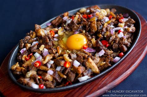 The Hungry Excavator: Sizzling Pork Sisig Recipe