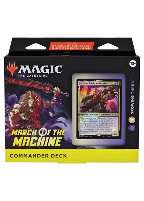 March of the Machine: Commander - Commander Deck - Growing Threat - Face To Face Games