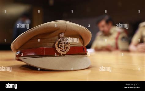 Indian police cap hi-res stock photography and images - Alamy