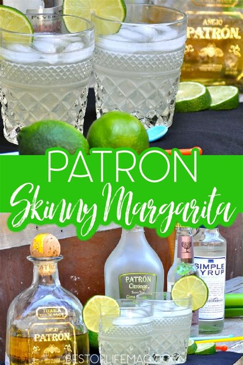 Patron Skinny Margarita Recipe {The Best Skinny Margarita} - The Best ...