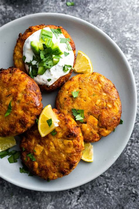 Air Fryer Salmon Patties (Golden + Crispy) - sweetpeasandsaffron.com