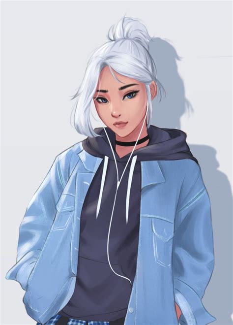 ArtStation - Jett casual outfit , Tristan "Yajuu" Bour | Cartoon art styles, Girls cartoon art ...