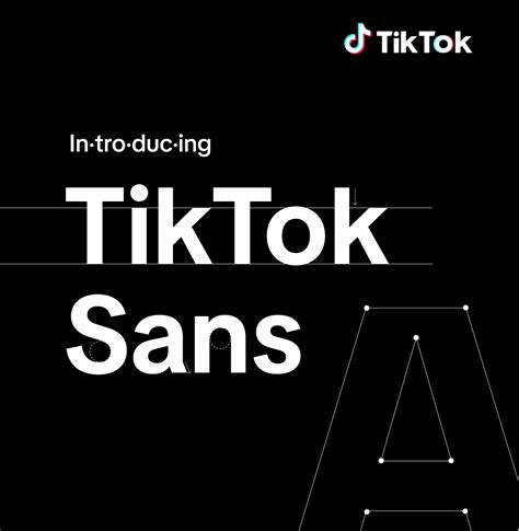 Introducing TikTok Sans: TikTok's new bespoke typeface | TikTok Newsroom