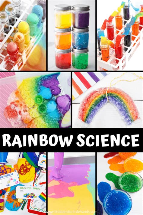 Rainbow Science Experiments - Little Bins for Little Hands