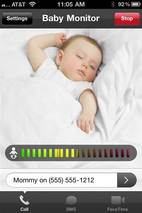 Baby Monitor for iPhone by CodeGoo