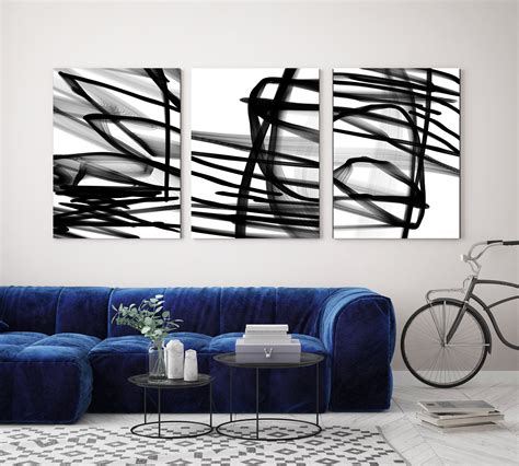 Black And White Wall Painting Ideas - MAXIPX