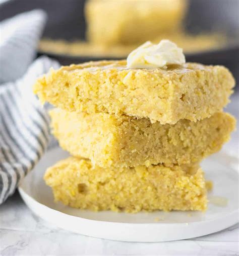 Vegan Skillet Cornbread - Healthier Steps