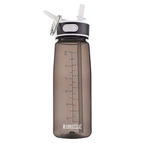 REUSABLE WATER BOTTLE WITH STRAW - DryEarth