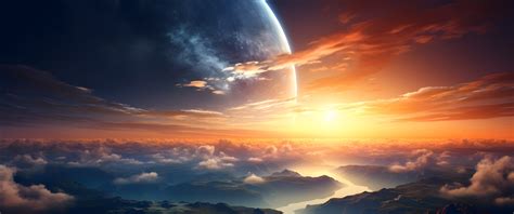 3440x1440 Resolution A New Planet 4K Sunrise 3440x1440 Resolution ...