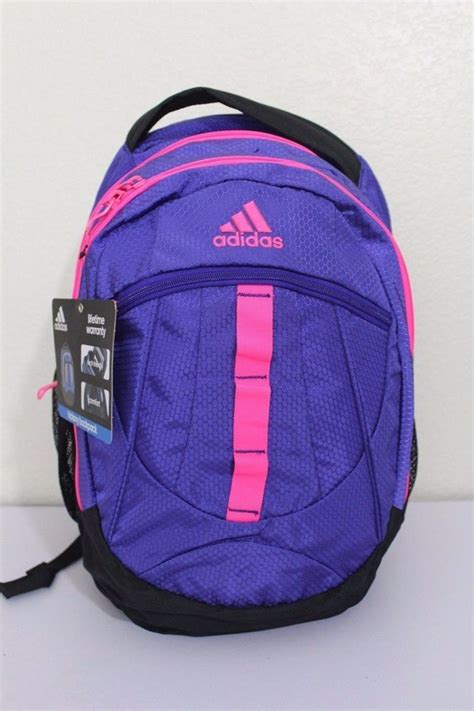 NWT ADIDAS HICKORY WOMEN’S Backpack Purple Pink School Bag Sport Gym Laptop Bag #adidas # ...