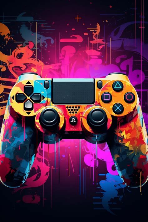 PS5 Controller Art: Miami Retro Gaming | Juegos retro, Imágenes de las ...