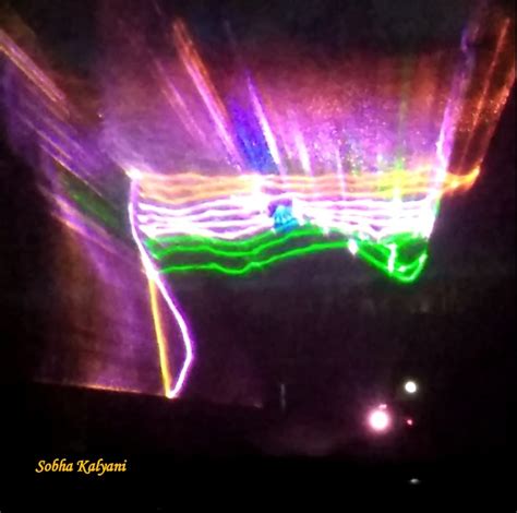 A Wonderful Laser Show At Lumbini Park in Hyderabad