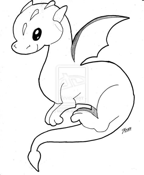 Baby Dragon Coloring Pages at GetColorings.com | Free printable ...