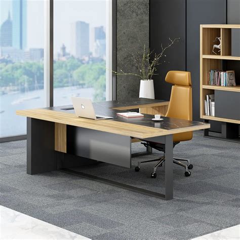 Modern office L Executive desk | Mige Office Furniture