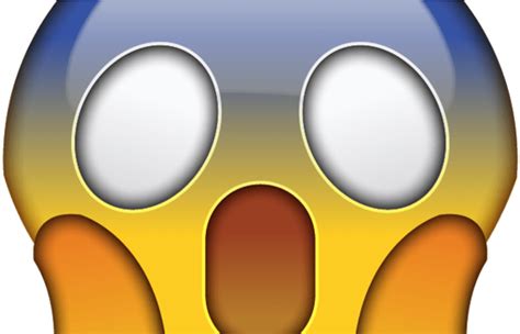 Download High Resolution Omg Face Emoji Shocked And Scared By - Smiley Omg - HD Transparent PNG ...