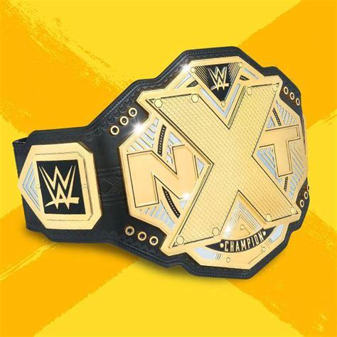 WWE NXT Championship Replica Title Belt | FighterXFashion.com