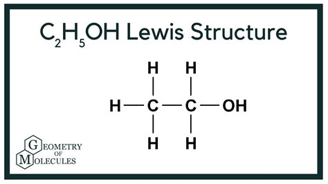 C2H5OH Lewis Structure (Ethanol) - YouTube