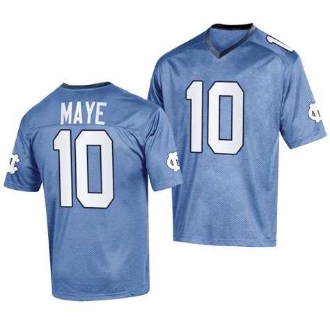 [Available] Buy New North Carolina Drake Maye Jersey Blue