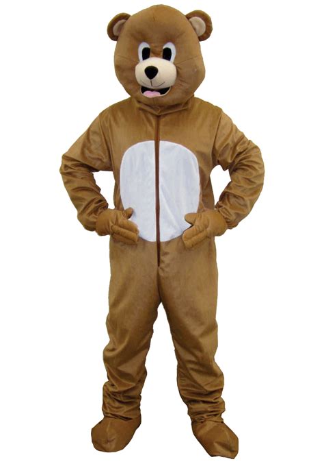 Brown Bear Mascot Costume